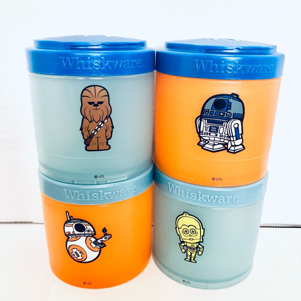 Whiskware Star Wars Stackable Snack Cups Set Of 4 No Handle/Replacements